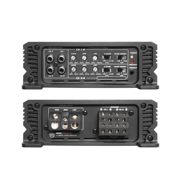 DB Drive WDX 800.4G2 | 1600W Max 4 Channel Full Range Amplifier