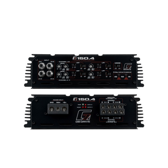 DB Drive G7 150.4 | 1000W 4 Channel Full Range Amplifier