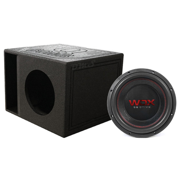 DB Drive WDX G1 10 Package | 10" 2000W D4 Subwoofer & QBomb Kerf Ported Box