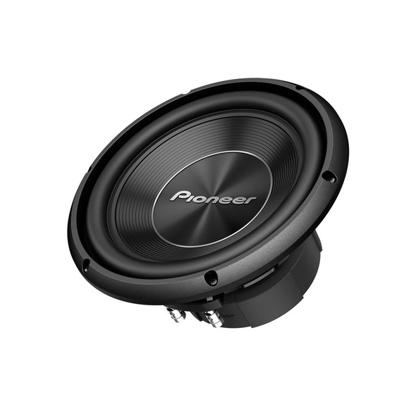 Pioneer TS-A250D4 Package | 10" 1300W D4 Subwoofer & QBomb Kerf Ported Box