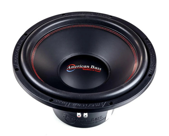 American Bass XD 15 Package | 15" 2000W D2 Subwoofer & QBomb Kerf Ported Box