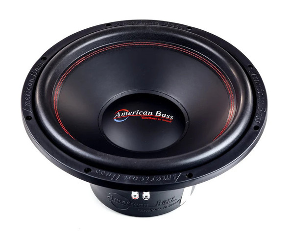 American Bass XD 15 Package | 15" 2000W D4 Subwoofer & QBomb Kerf Ported Box