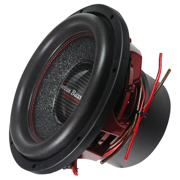American Bass HAWK 12 Package | 12" 3000W D4 Subwoofer & QPower Kerf Ported Box