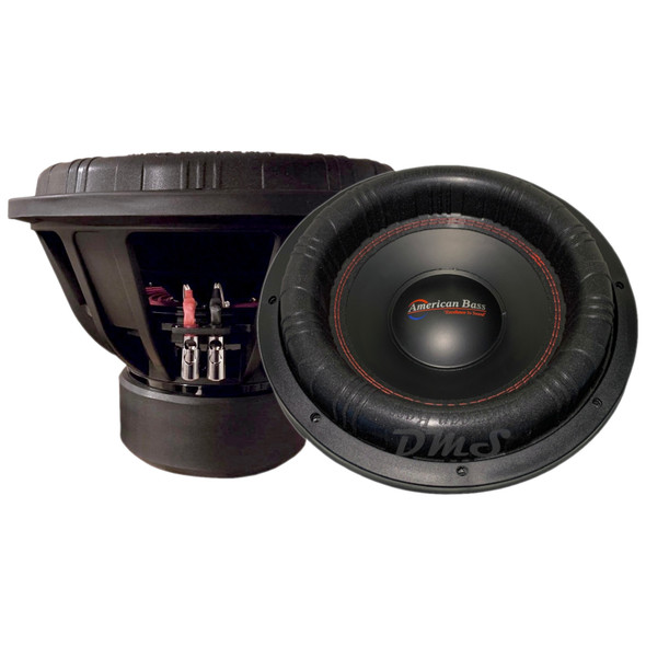 American Bass XFL 15 Package | 15 Inch 3000W DVC 2 Ohm Subwoofer & QPower HD Ported Box XFL1522, XFL-1522, XFL15D2, XFL-15-D2