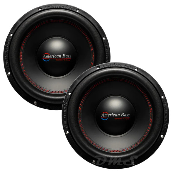 American Bass DX 12 Inch 600W SVC 4 Ohm Subwoofers | DX124 (Pair)