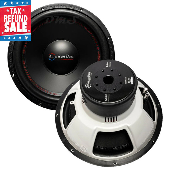 American Bass DX 15 Inch 1000W SVC 4 Ohm Subwoofer | DX154