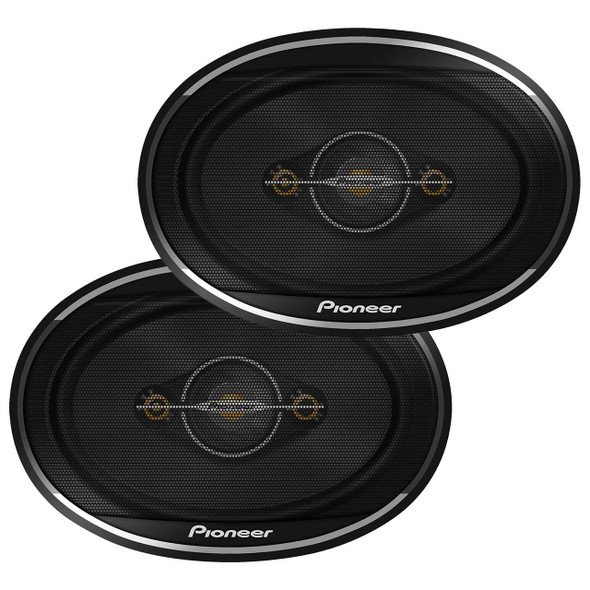 Pioneer TS-A6961F | 6x9 Inch 450W 4 Ohm 4-Way Coaxial Speakers (Pair)