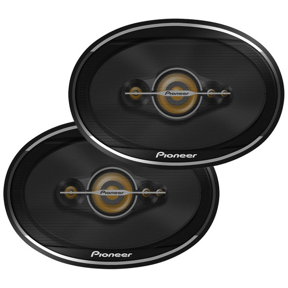 Pioneer TS-A6991FH | 6x9 Inch 750W 4 Ohm 5-Way Coaxial Speakers (4 Pack)
