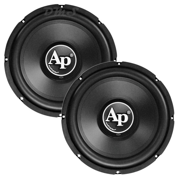 Audiopipe TS-PP2-12-D4 | 12 Inch 1000W DVC 4 Ohm Subwoofers (Pair)