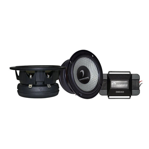 Diamond Audio DMD35 | 3.5 Inch 40W 4 Ohm Full Range Speakers (Pair)