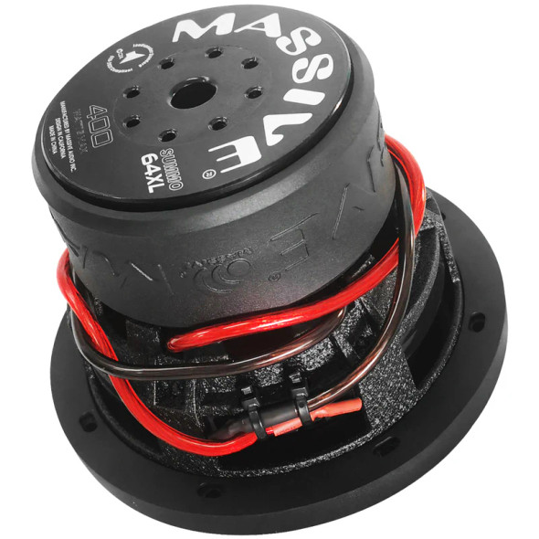 Massive Audio SUMMO XL 6.5 Inch 400W DVC 4 Ohm Subwoofer | SUMMO64XL