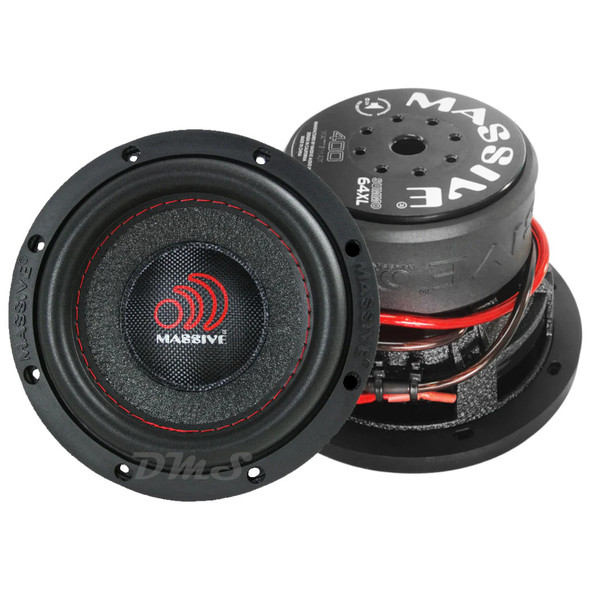 Massive Audio SUMMO XL 6.5 Inch 400W DVC 4 Ohm Subwoofer | SUMMO64XL