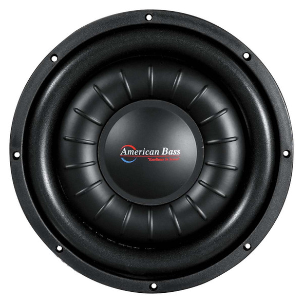 American Bass HAWK Slim 10 Inch 1500W DVC 4 Ohm Shallow Subwoofers | HAWKSLIM1044 (Pair)