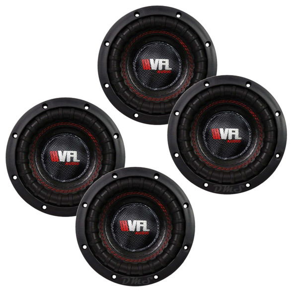 VFL Audio 6.5 Inch 600W DVC 4 Ohm Subwoofers | VFL6544 (4 Pack)