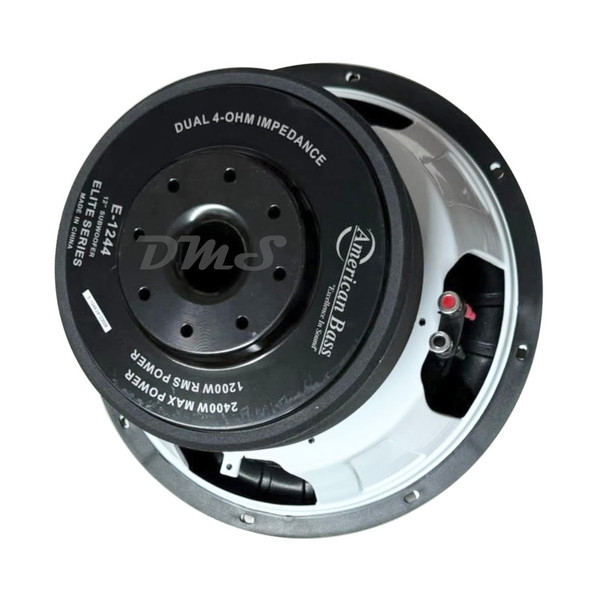 American Bass ELITE 12 Inch 2400W DVC 4 Ohm Subwoofers | E1244 (Pair)