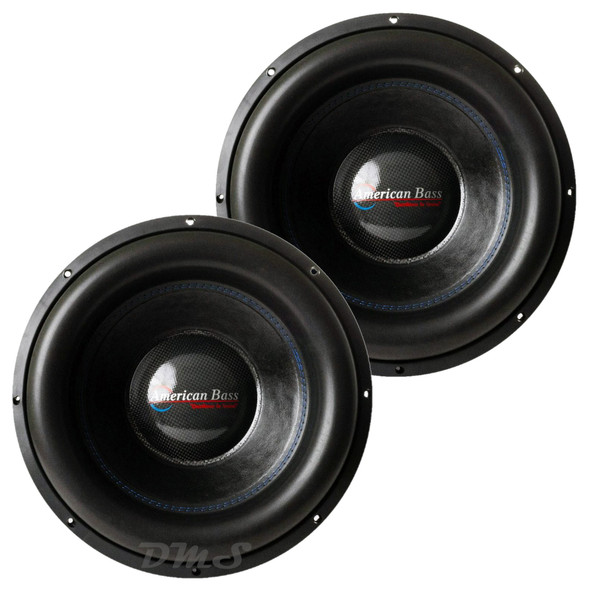 American Bass XMAXXX Monster 15 Inch 8000W DVC 2 Ohm Subwoofers