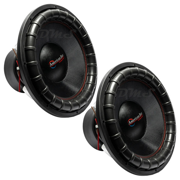 American Bass Godfather 18 Inch 6000W DVC 1 Ohm Subwoofers | GF1811 (Pair)