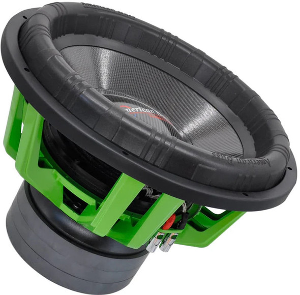 American Bass GODZILLA 18 Inch 12,000W DVC 1 Ohm Subwoofers | GODZILLA18D1 (Pair) angled photo of subwoofer