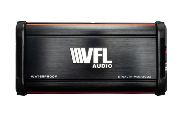 VFL Audio Stealth MMC 2002 | 1000W 2 Channel Full Range Marine Amplifier | STMMC2002 MAIN PHOTO