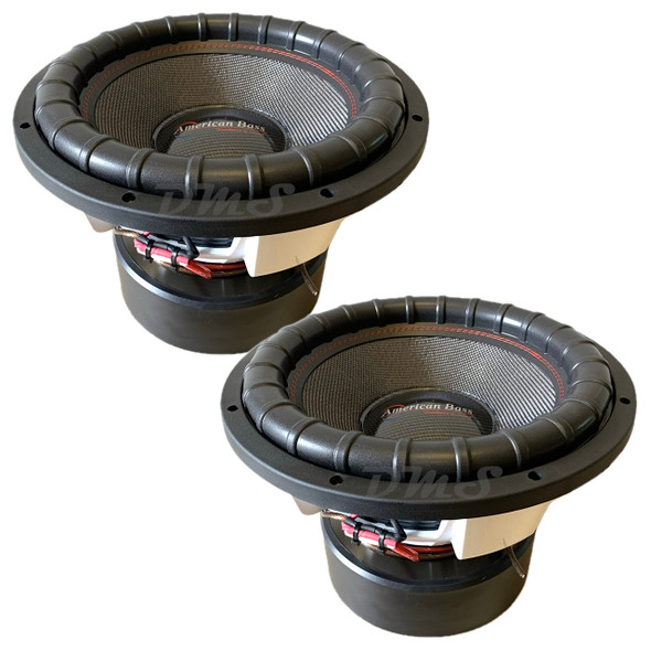 American Bass VFL COMP Signature 15 Inch 11,000W DVC 2 Ohm Subwoofers | VFLCOMP15D2SIG (Pair)