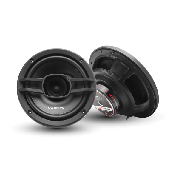 DB Drive DB65DC | 6.5 Inch 100W 4 Ohm 2-Way Coaxial Speakers (Pair)
