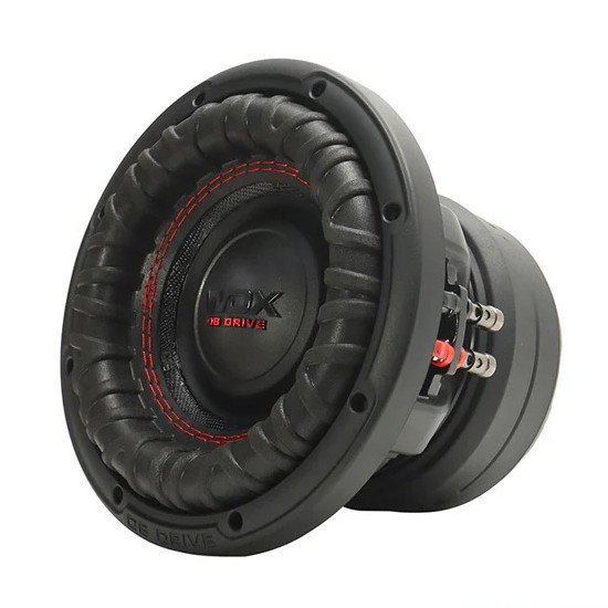 DB Drive WDX G2R 6.5 Inch 1500W Max DVC 4 Ohm Subwoofer | WDX6.5G2R.4 ANGLED PHOTO OF SUB