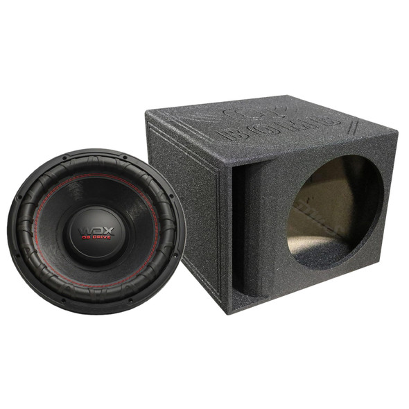 DB Drive WDX G2R 15 Package | 15" 2500W D4 Subwoofer & QBomb Kerf Ported Box MAIN PHOTO