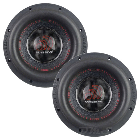Massive Audio HIPPO X 8 Inch 1400W DVC 4 Ohm Subwoofers | HIPPO H84X (Pair) MAIN PHOTO
