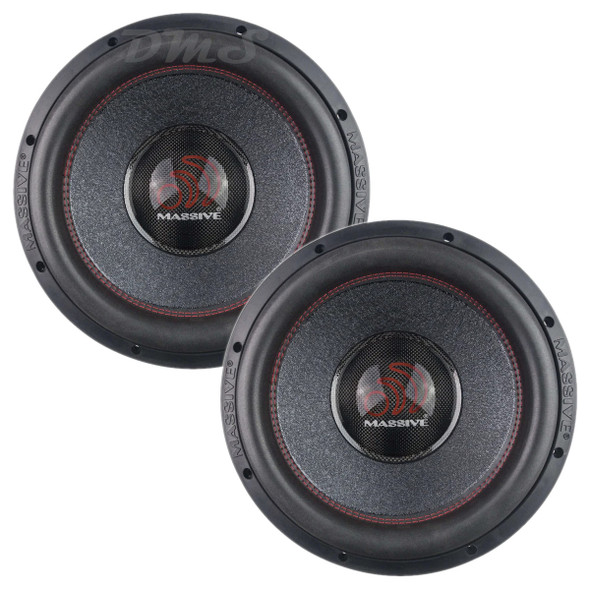 Massive Audio HIPPO X 12 Inch 4000W DVC 2 Ohm Subwoofer | HIPPO H122X