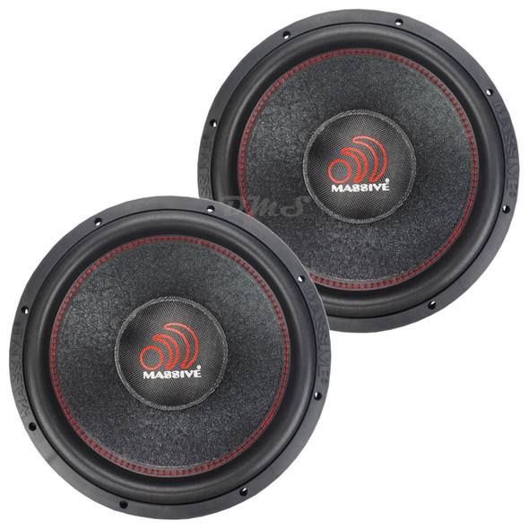 Massive Audio SUMMO XL 15 Inch 3000W DVC 4 Ohm Subwoofers | SUMMOXL154 (Pair) MAIN PHOTO