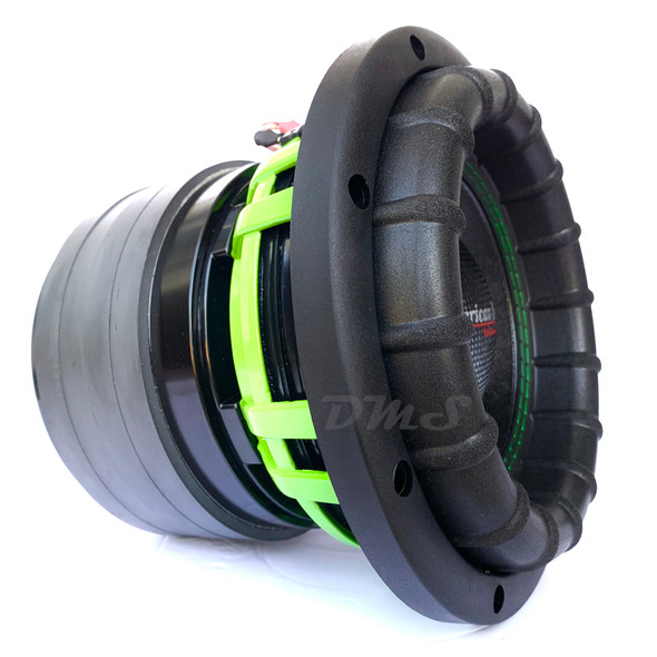 American Bass GODZILLA 8 Inch 2400W DVC 4 Ohm Subwoofers | GODZILLA8D4 (Pair) ANGLED PHOTO OF SUB