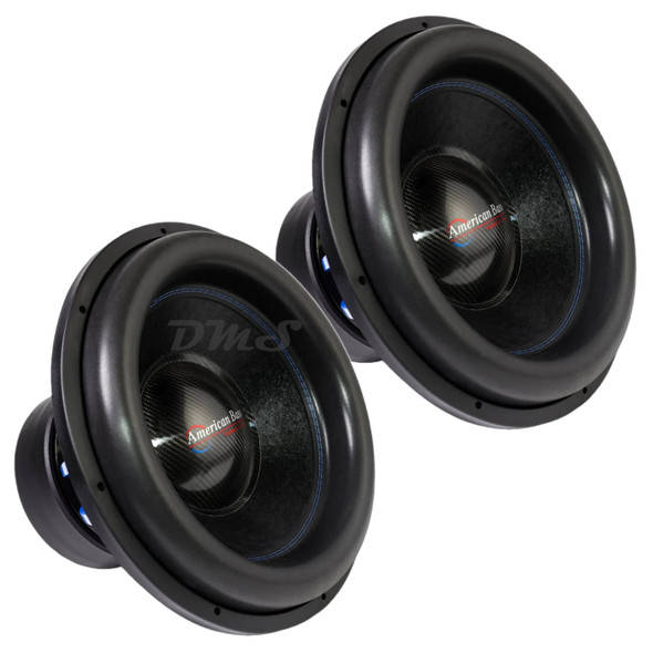 American Bass XMAXXX Monster 18 Inch 8000W DVC 1 Ohm Subwoofers | XMAX18D1 (Pair) MAIN PHOTO
