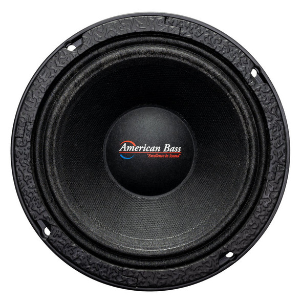American Bass STALLION 6.5 Inch 700W 4 Ohm Pro Midrange Speakers | STALLION65MR (Pair) FRONT PHOTO OF CONE