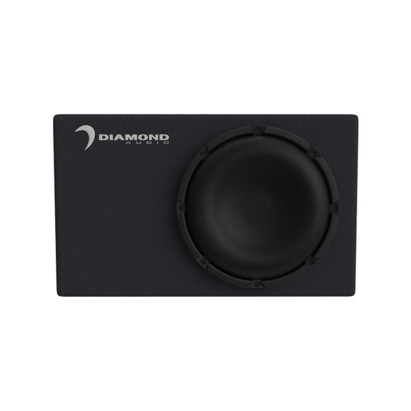 Diamond Audio DESMB10A | 10 Inch Ported 700W Max Powered Subwoofer System FRONT PHOTO OF SUB