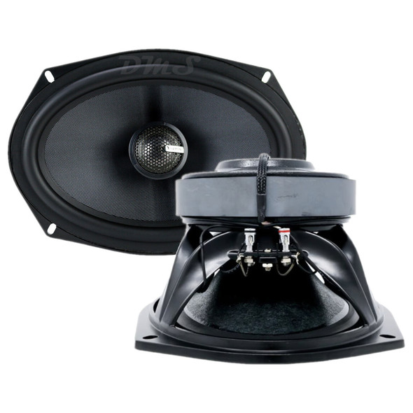 Diamond Audio MS692CX2 | 6x9 Inch 520W 2 Ohm 2-Way 'CoaxSub' Marine Speakers (Pair)