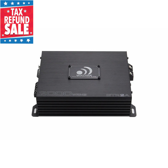 Massive Audio GTR Series GTR2A | 2030W RMS Monoblock Full Range Amplifier TAX SALE MAIN PHOTO