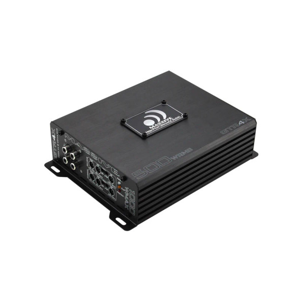Massive Audio GTR Series 860W RMS 4 Channel Full Range Amplifier | GTR4X ANGLED PHOTO OF CROSSOVER