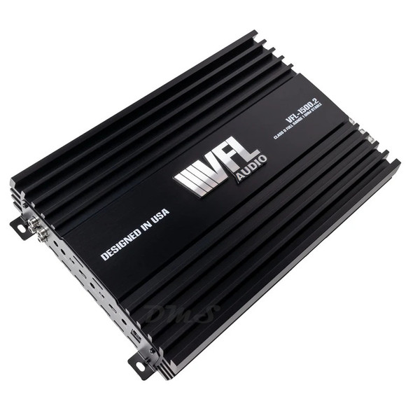 VFL Audio 3000W RMS 2 Channel Full Range Amplifier | VFL15002D ANGLED PHOTO