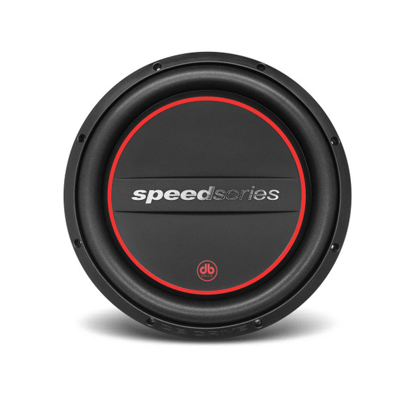 DB Drive SPF12D4 Package | 12 Inch 1000W Max DVC 4 Ohm Shallow Subwoofer & QBomb Sealed Downfire Box