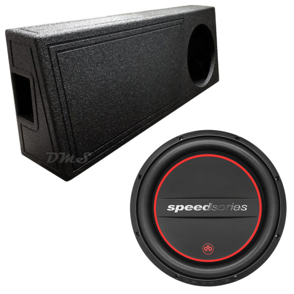 DB Drive Speed Series 12 Package | 12" 1000W D4 Shallow Subwoofer & QBomb Ported Truck Box MAIN PHOTO