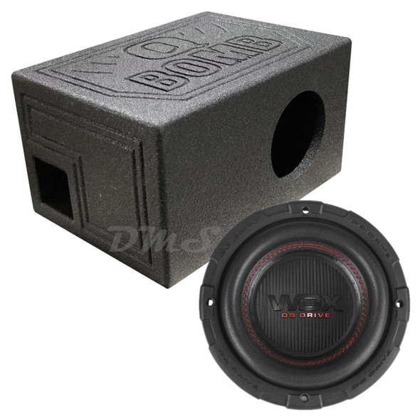 DB Drive WDX6.5G2.4 Package | 6.5 Inch 1500W Max DVC 4 Ohm Subwoofer & QBomb Ported Box