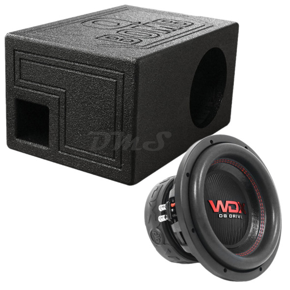 DB Drive WDX G1 8 Package | 8" 1200W D4 Subwoofer & QBomb Ported Box MAIN PHOTO