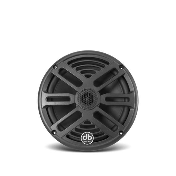 DB Drive APS8B | 8 Inch 350W 4 Ohm 2-Way Coaxial Marine Speakers (4 Pack) FRONT PHOTO OF CONE