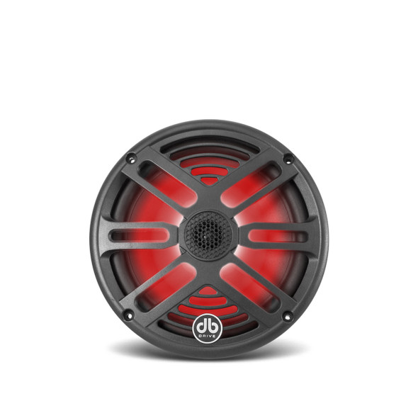 DB Drive APS8RGB | 8 Inch 350W 4 Ohm 2-Way Coaxial Marine Speakers (4 Pack) w/RGB