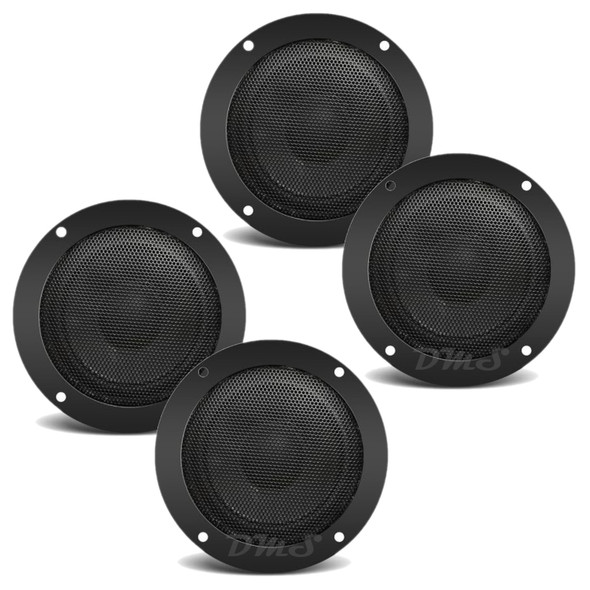 DB Drive P4M 4SB | 4 Inch 250W 4 Ohm Sealed Back Midrange Speakers (4 Pack) MAIN PHOTO