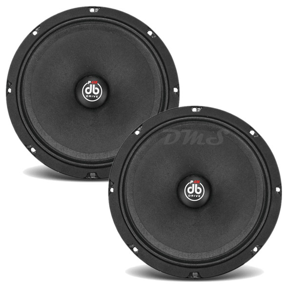 DB Drive P4M 8SB | 8 Inch 325W 4 Ohm Sealed Back Pro Audio Speakers (Pair)