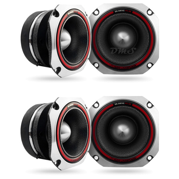 DB Drive P5TW 4D | 4.5 Inch 300W 4 Ohm Pro Audio Tweeters (4 Pack)