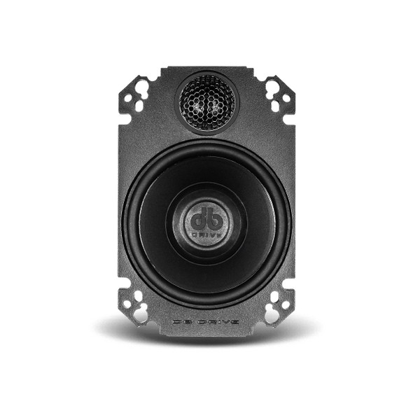 DB Drive PTS46 | 4x6 Inch 180W 2 Ohm 2-Way Coaxial Speakers (4 Pack) FRONT PHOTO OF CONE