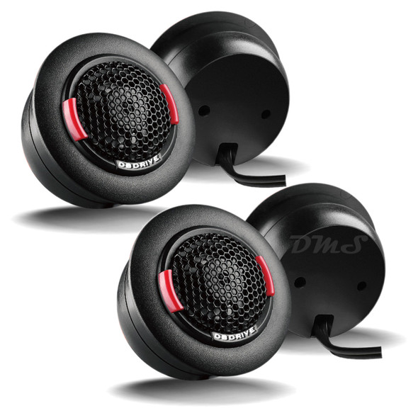 DB Drive S1T | 19mm 350W 4 Ohm Flush Mount Aluminum Tweeters (4 Pack)