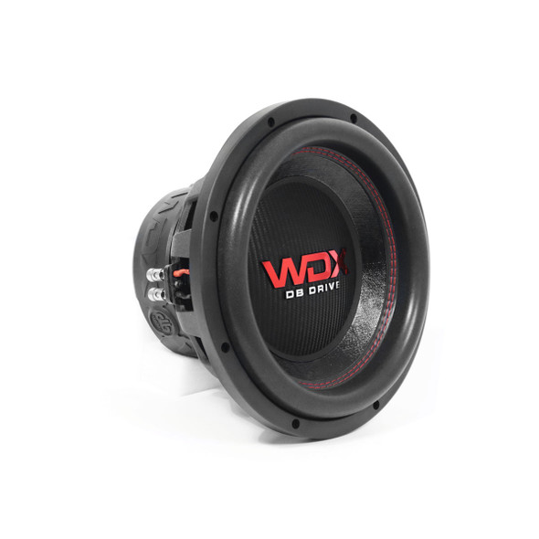 DB Drive WDX G1 10 Inch 2000W DVC 4 Ohm Subwoofers | WDX10G1.4 (Pair) ANGLED PHOTO OF SURROUND